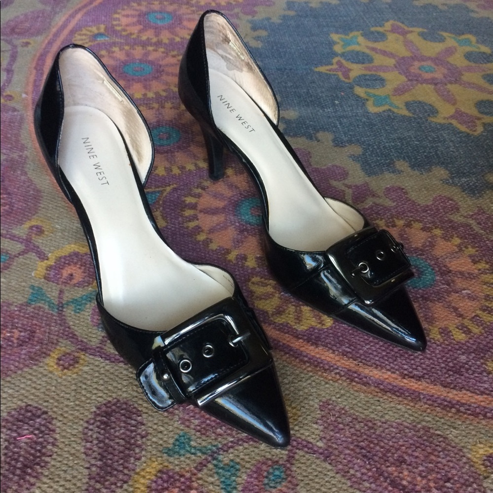 Nine West Patent Leather Pointed Heels